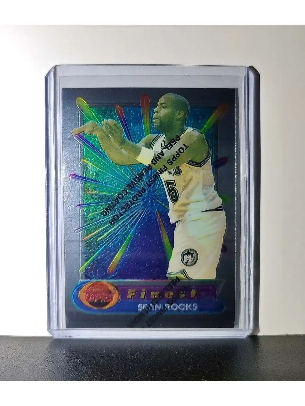 Sean Rooks 1994-95 Topps Finest #237 Basketball Card